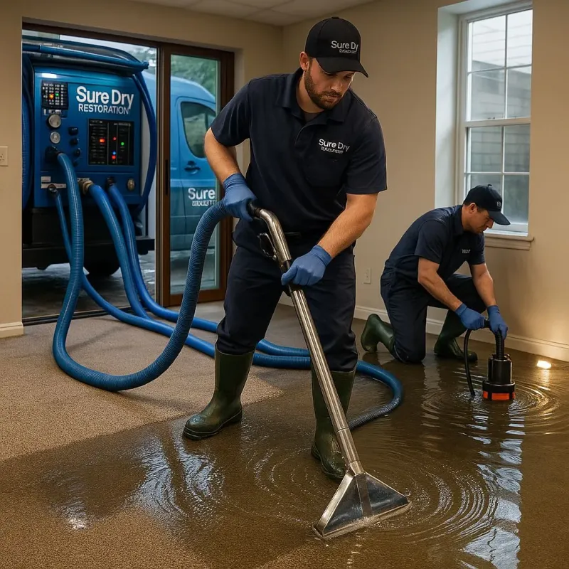 Water Extraction and Removal process in Scissors, TX